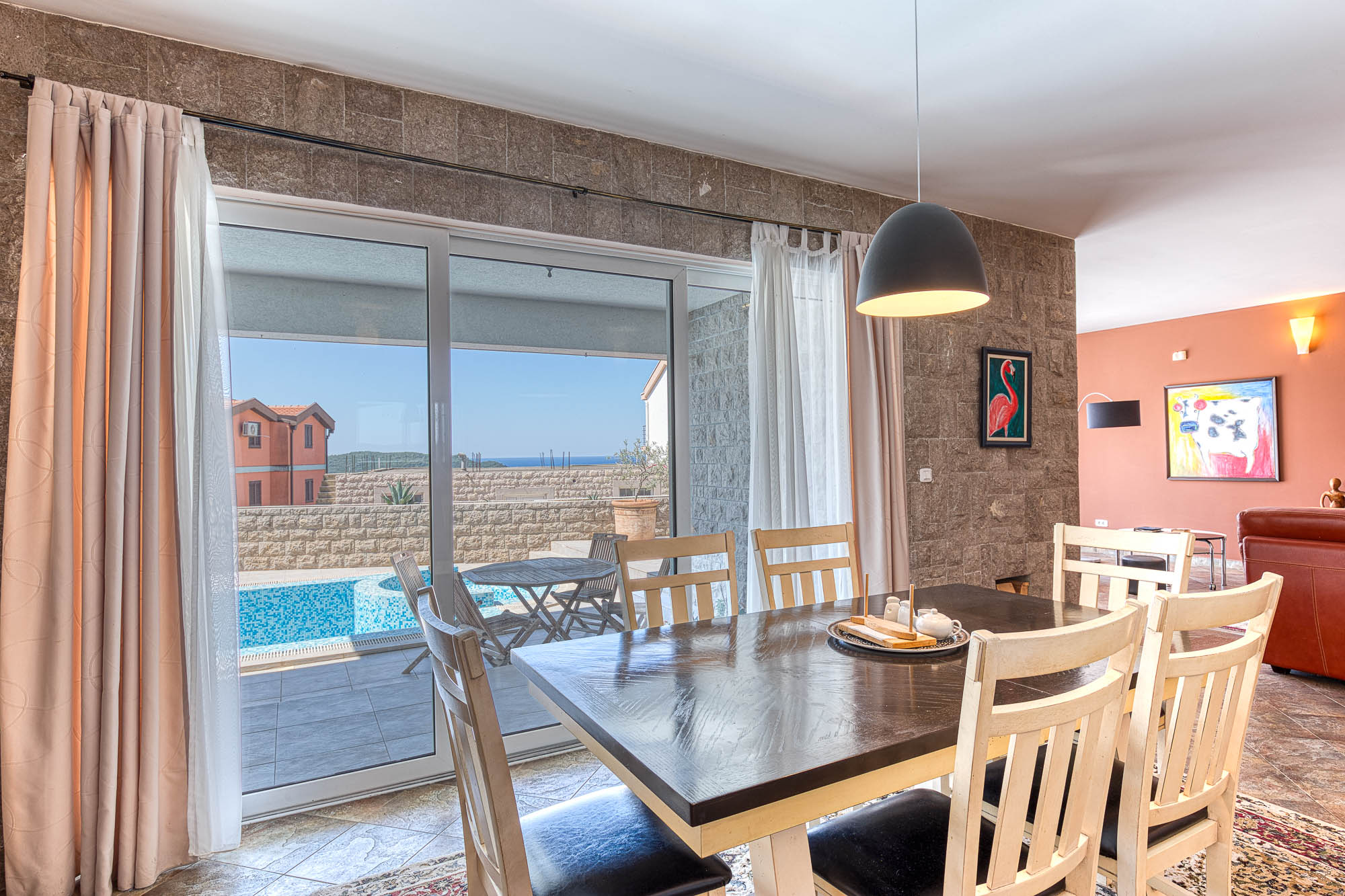 Sea view villa in Becici