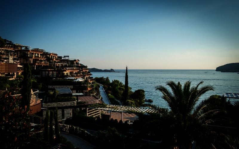 Luxurious apartments in Budva with spectacular sea view