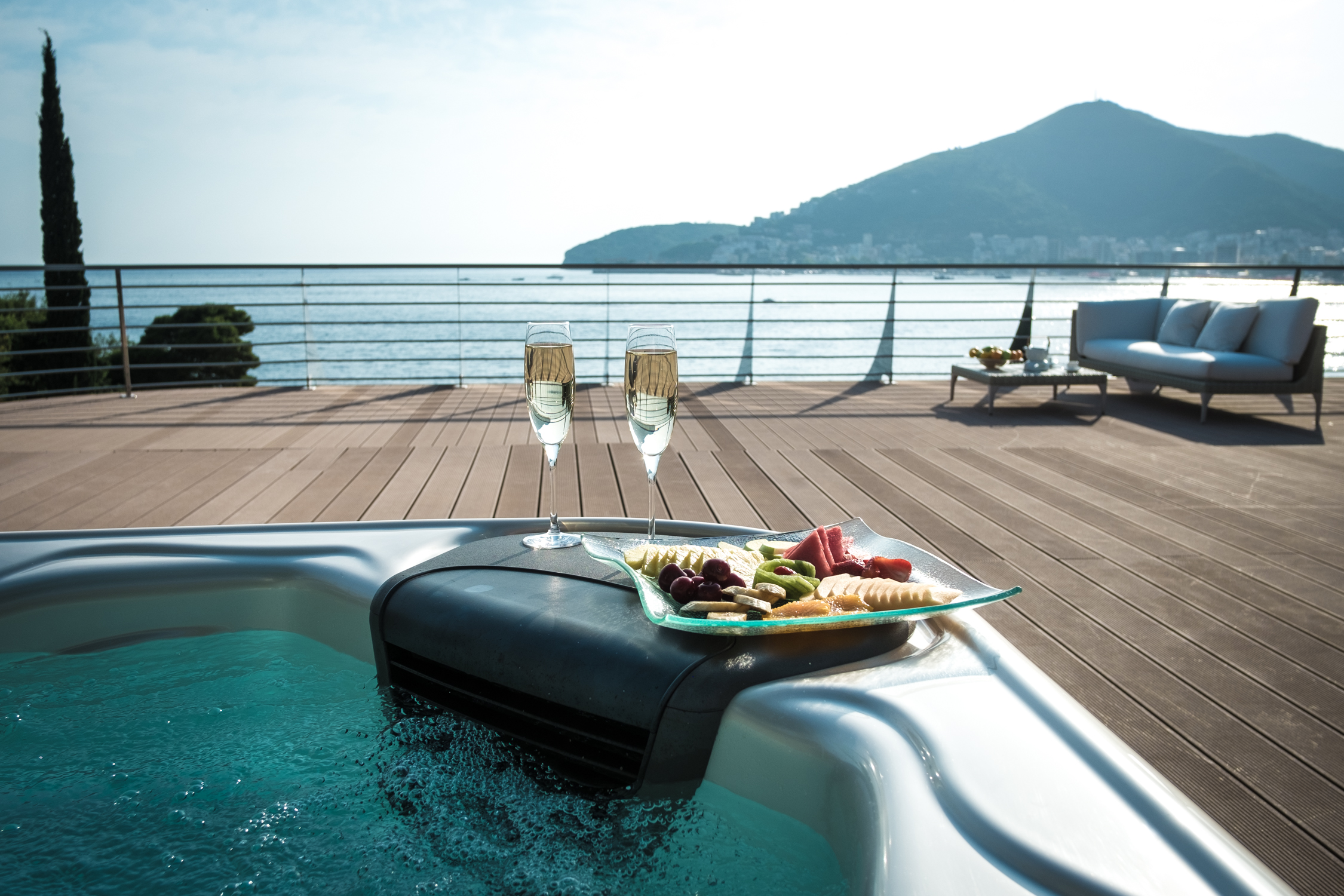 Luxurious apartments in Budva with spectacular sea view