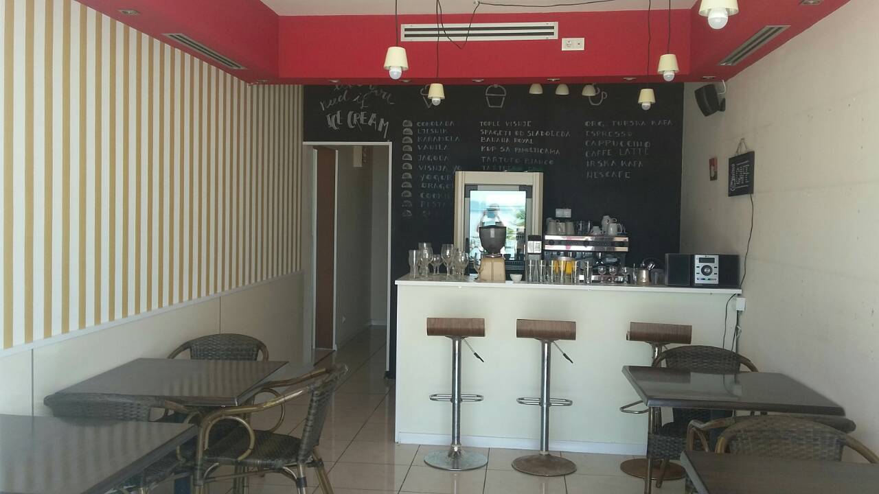 A cafe with terrace in Herceg Novi