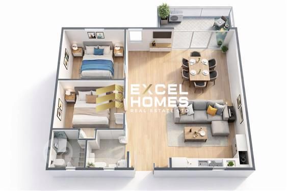 2 bedroom Apartment in Ghaxaq, Malta – 66491