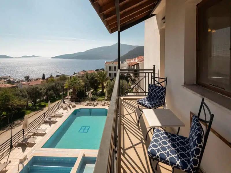 Luxury sea view two bed Duplex in Kalamar, Kalkan – TC1938