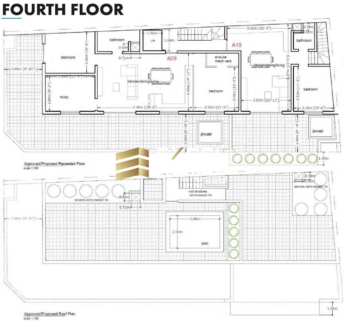3 bedroom Apartment in Mosta, Malta – 66313