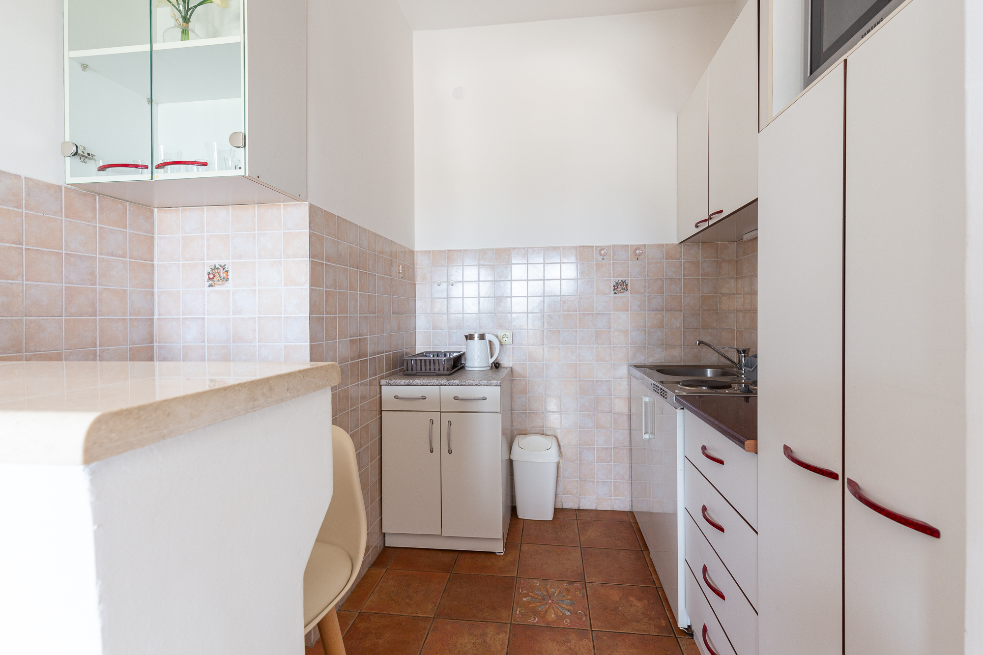 34 m² Studio Apartment with Sea View and Terrace — Petrovac