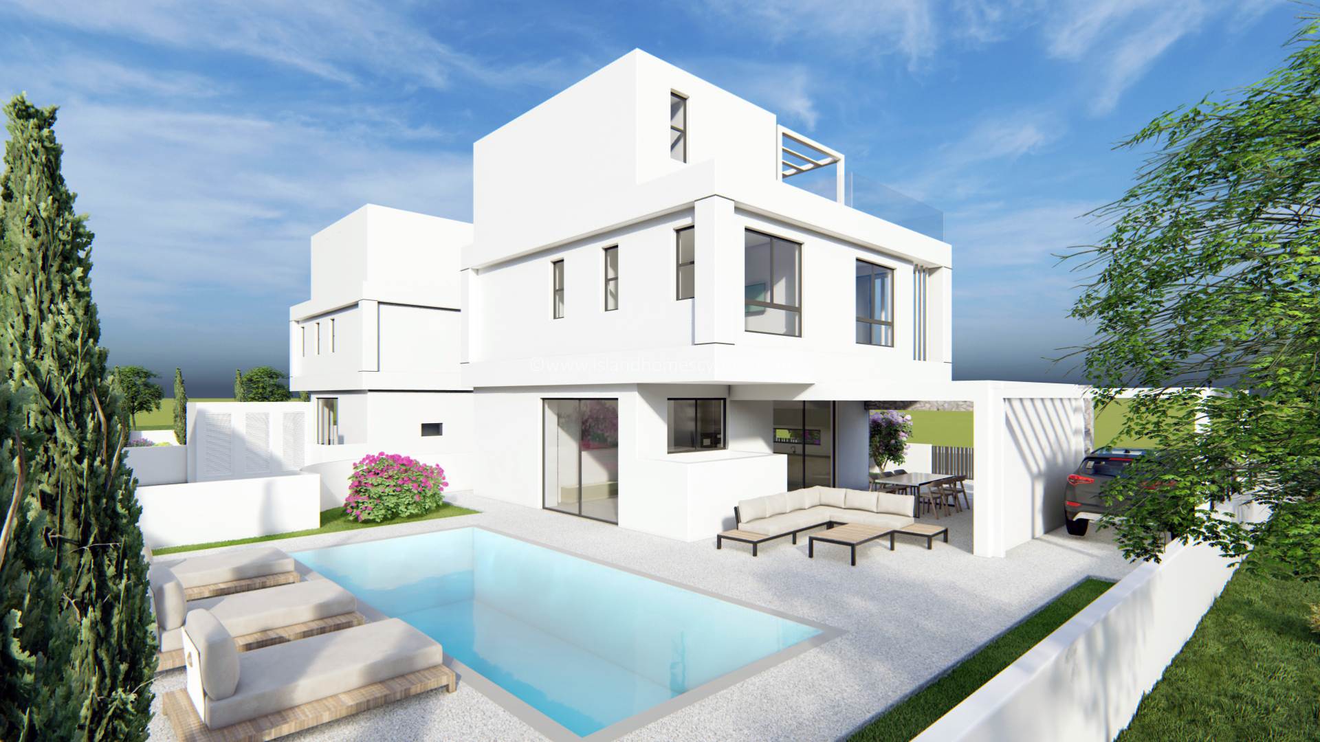 4 bedroom Villa in Pernera, Famagusta, Cyprus – AuP101dp