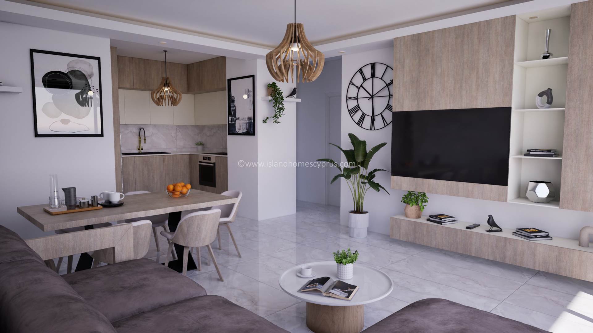 3 bedroom Apartment in Deryneia, Famagusta, Cyprus – FbD101dp