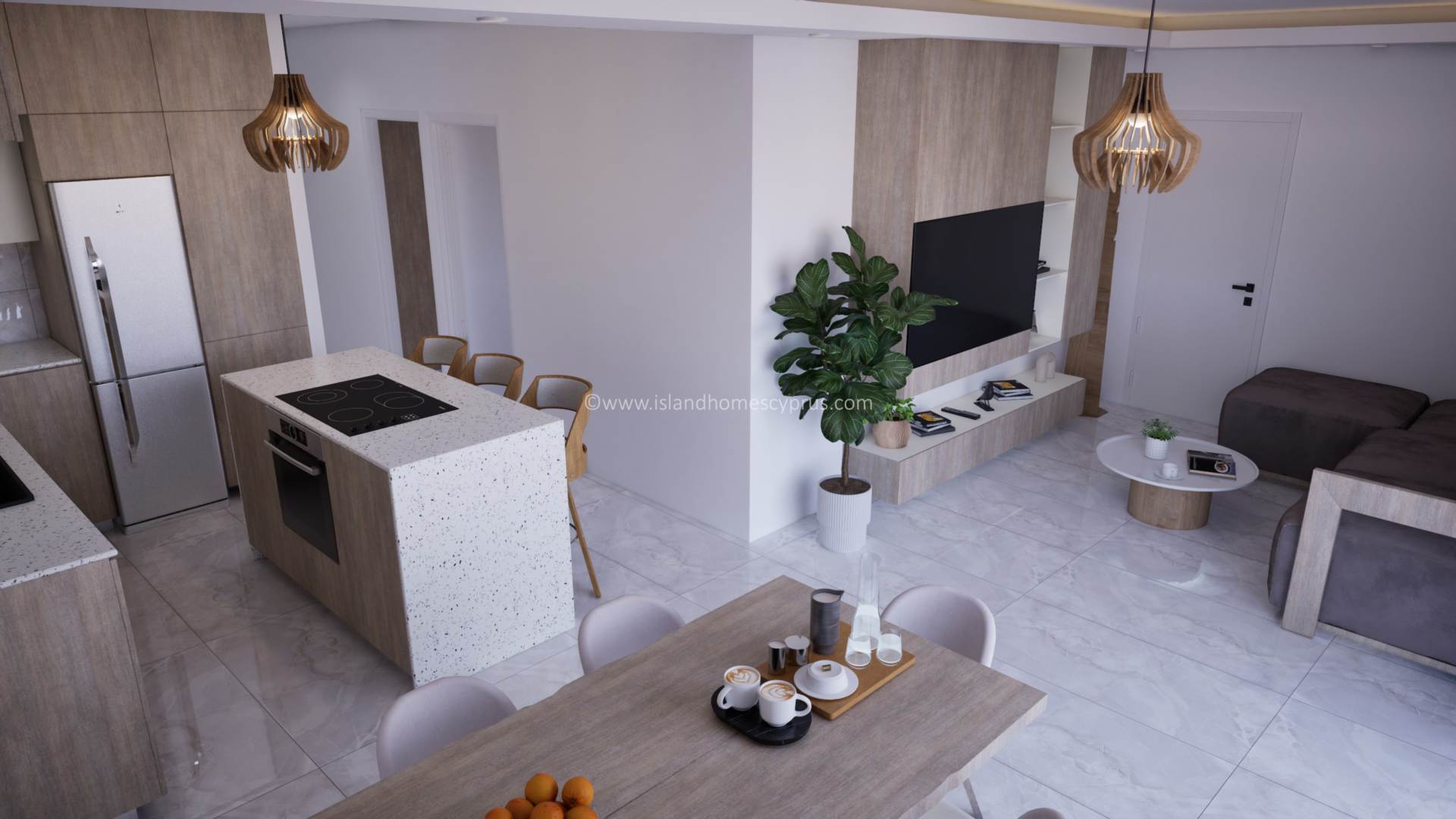 3 bedroom Apartment in Deryneia, Famagusta, Cyprus – FbD101dp