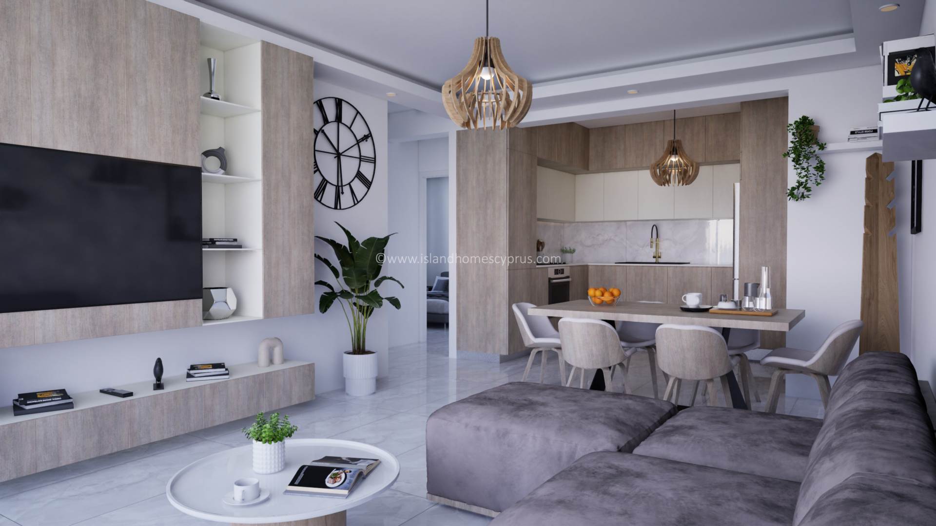 3 bedroom Apartment in Deryneia, Famagusta, Cyprus – FbD101dp