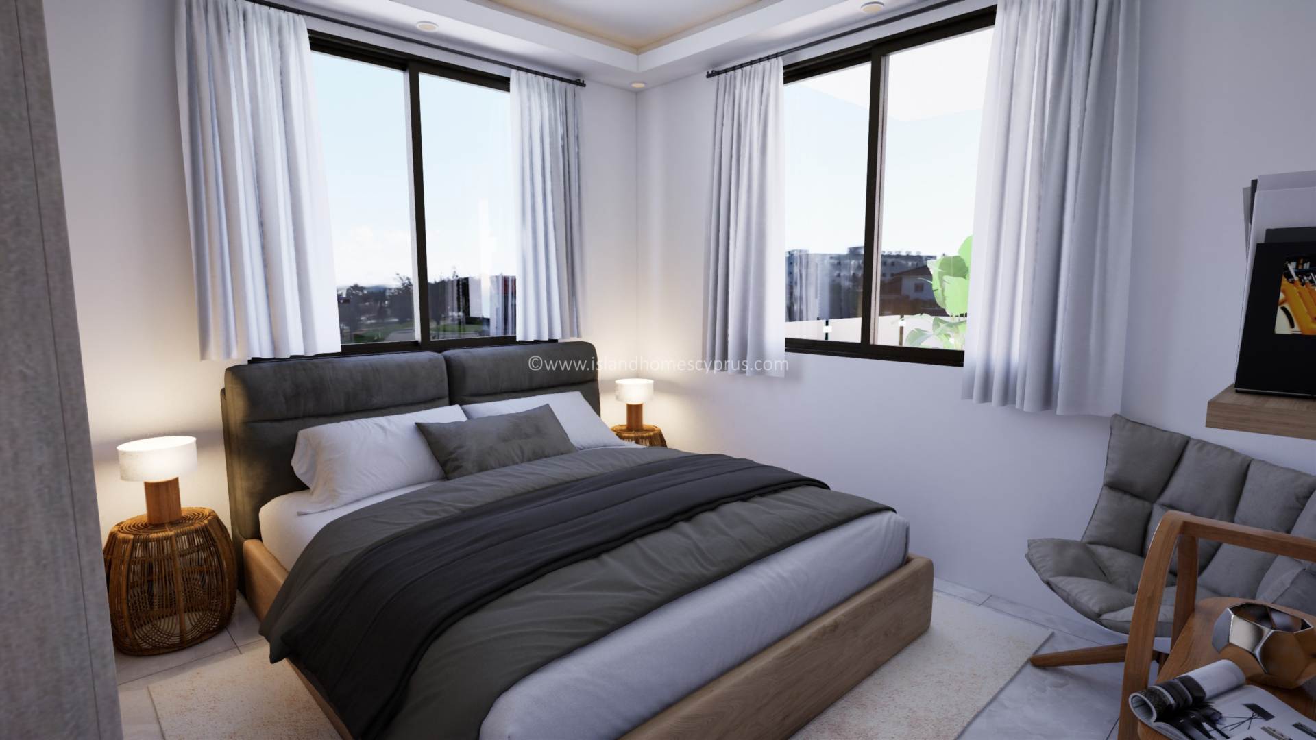 3 bedroom Apartment in Deryneia, Famagusta, Cyprus – FbD101dp