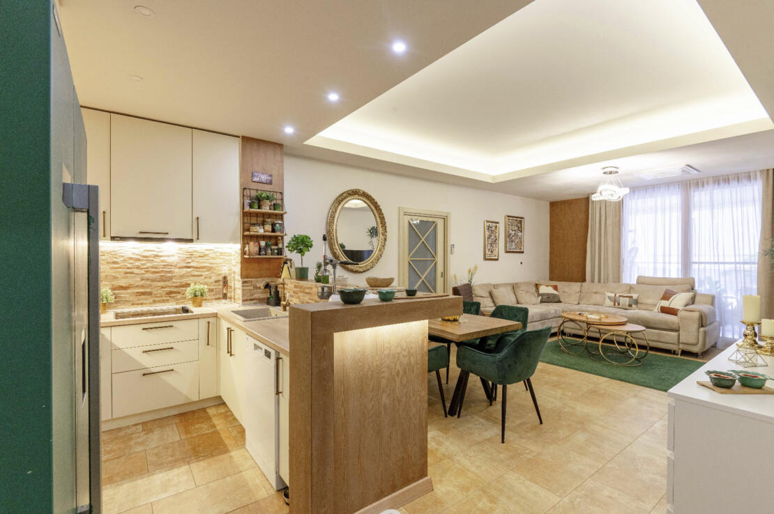 An exclusive 82 m2 apartment with a terrace in Rozino, a prestigious area of ​​Budva, is for sale.