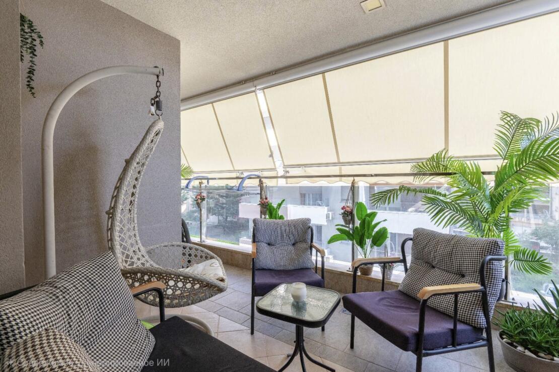 An exclusive 82 m2 apartment with a terrace in Rozino, a prestigious area of ​​Budva, is for sale.