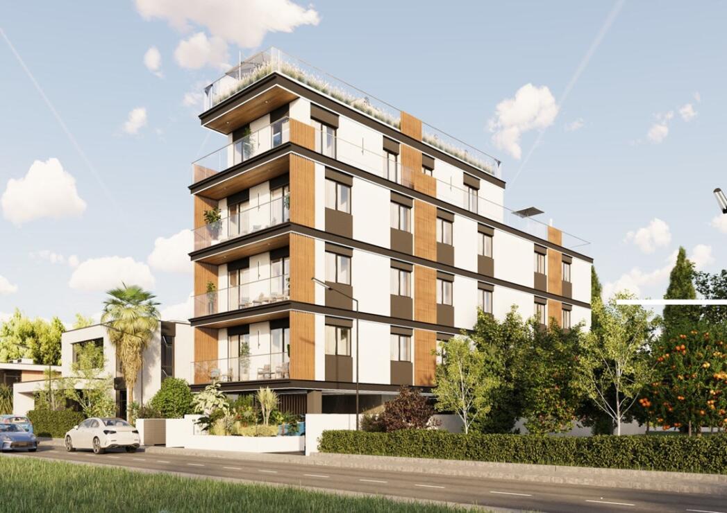 Plot with the completed investment project “Blue Pearl”, Paphos Center