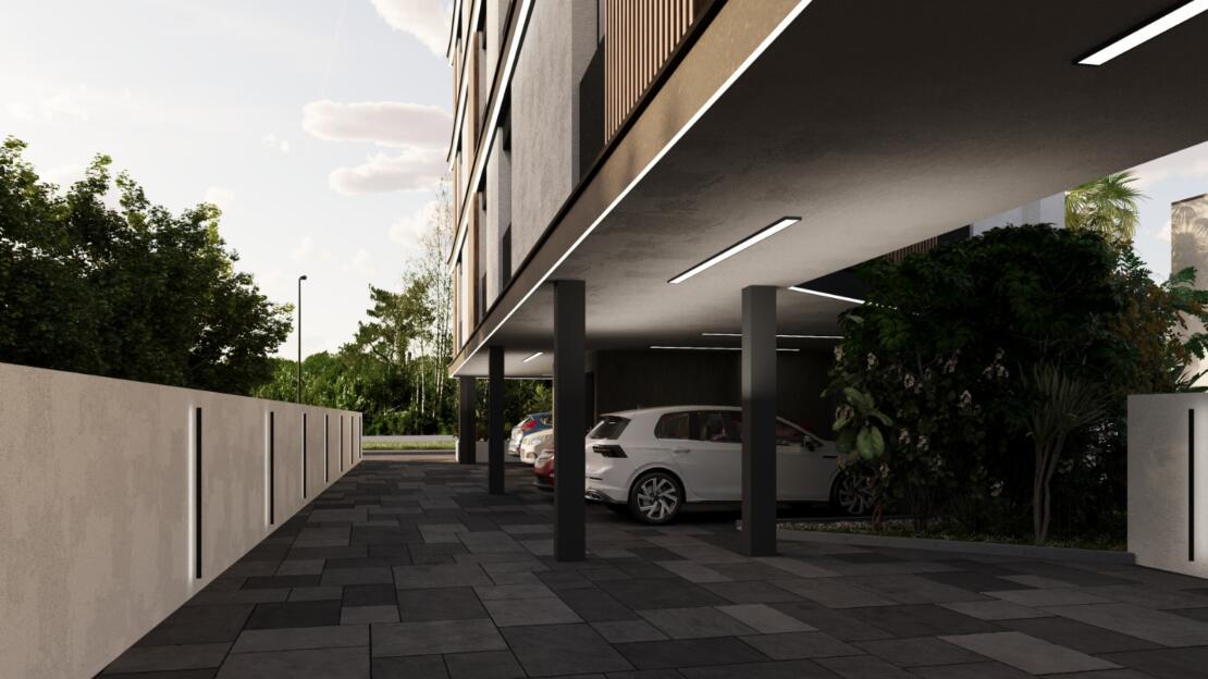 Plot with the completed investment project “Blue Pearl”, Paphos Center