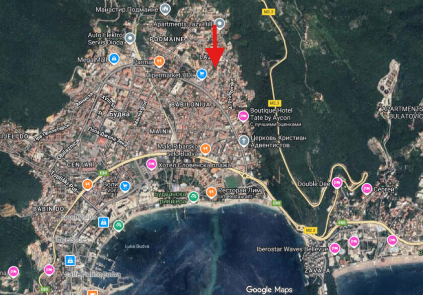 Apartment for Sale in an Under-Construction Building in Budva, Lazi District