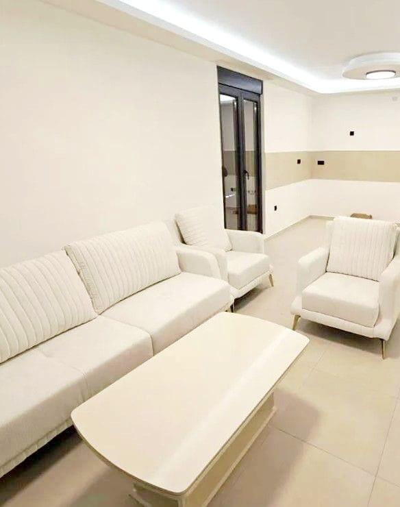 A luxurious one-bedroom apartment with a sea view in Djenovici, Herceg Novi, is for sale.