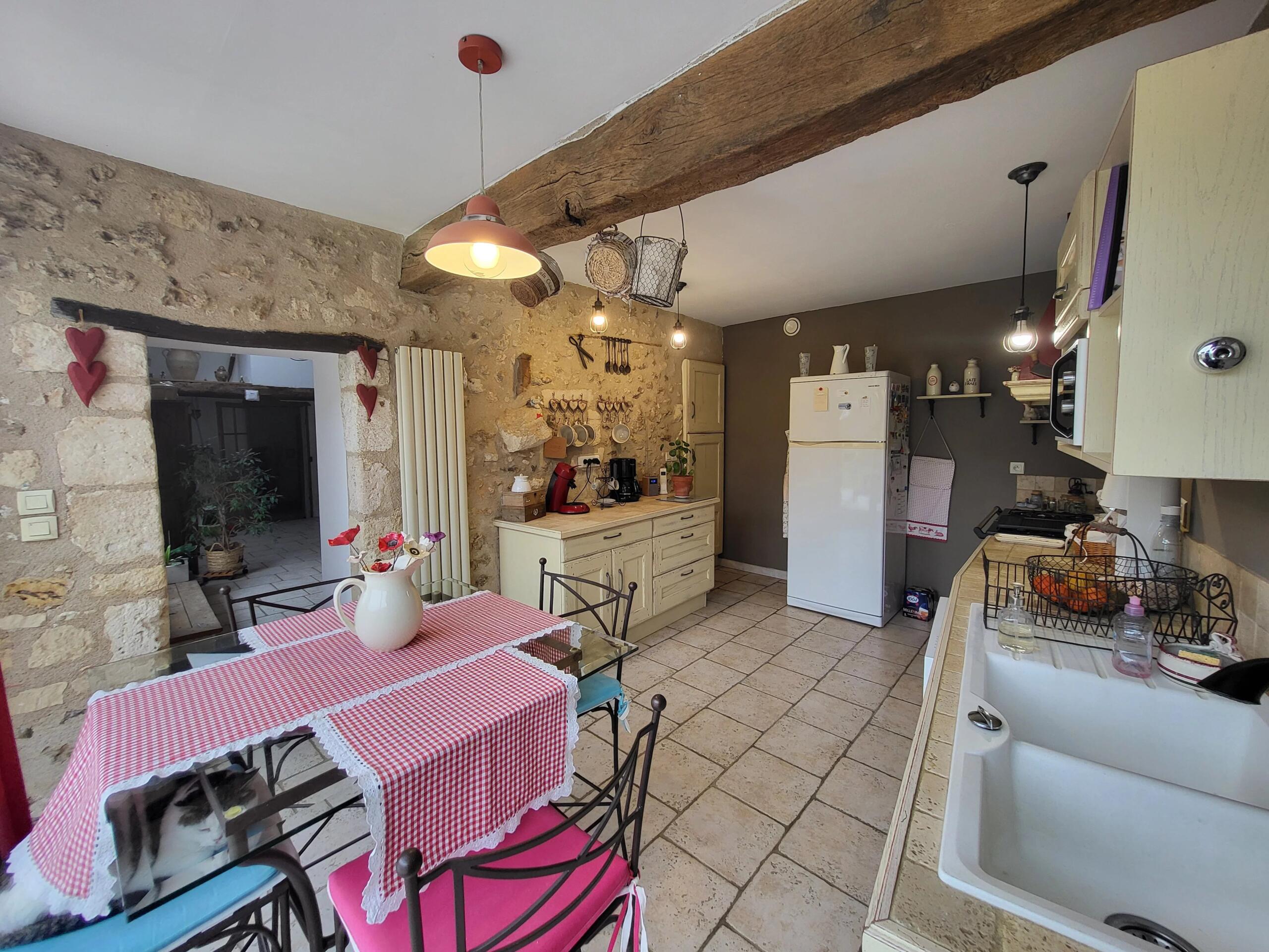 Charming four bedroom farmhouse with ground floor bedroom and bath, barns pool, grazing and buildable land, Poitou-Charentes – France – BVI83473