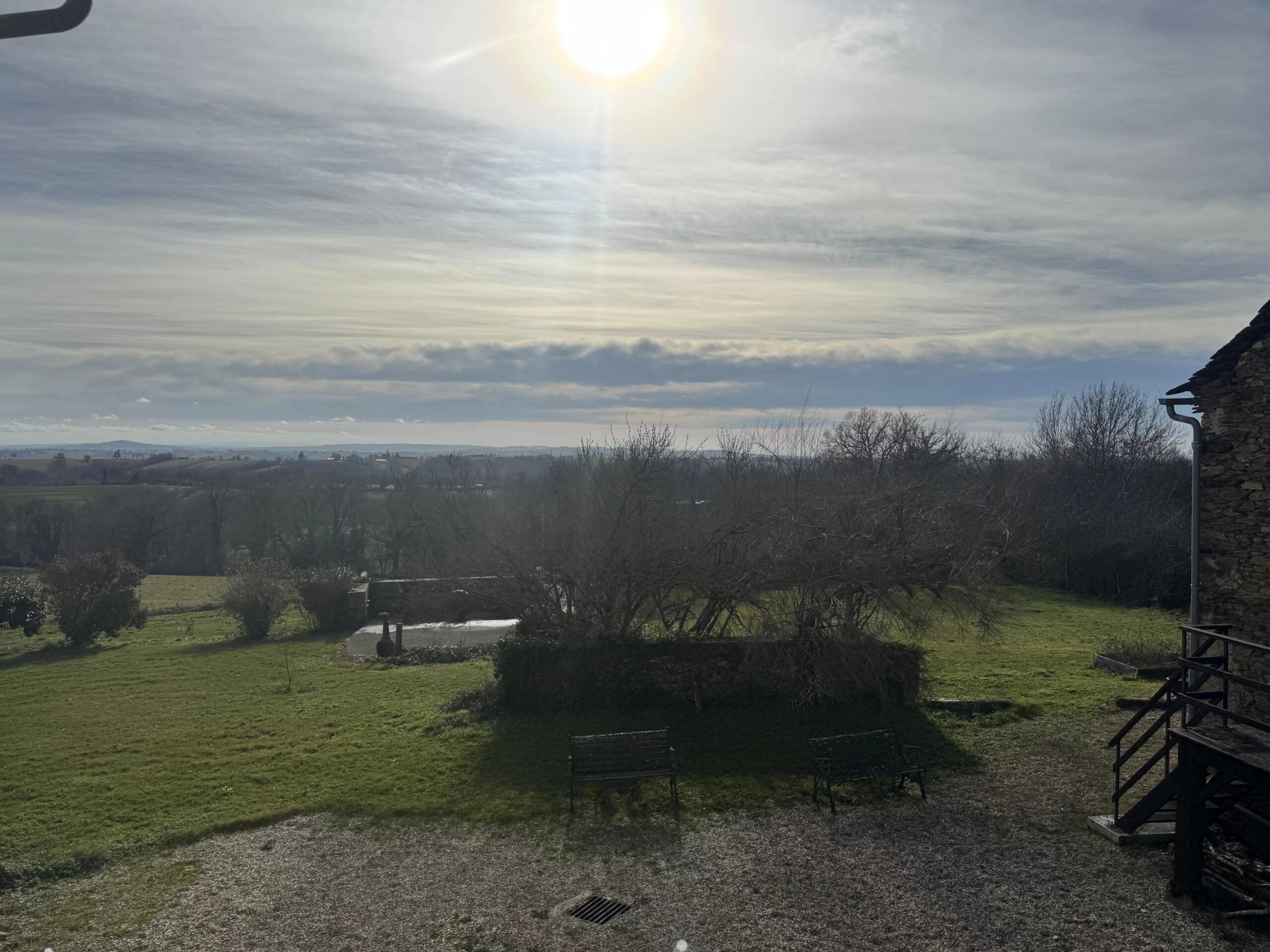 La Salvetat-Peyralès – Stone House with Barns on 6.16 ha, Midi-Pyrénées – France – BVI84056