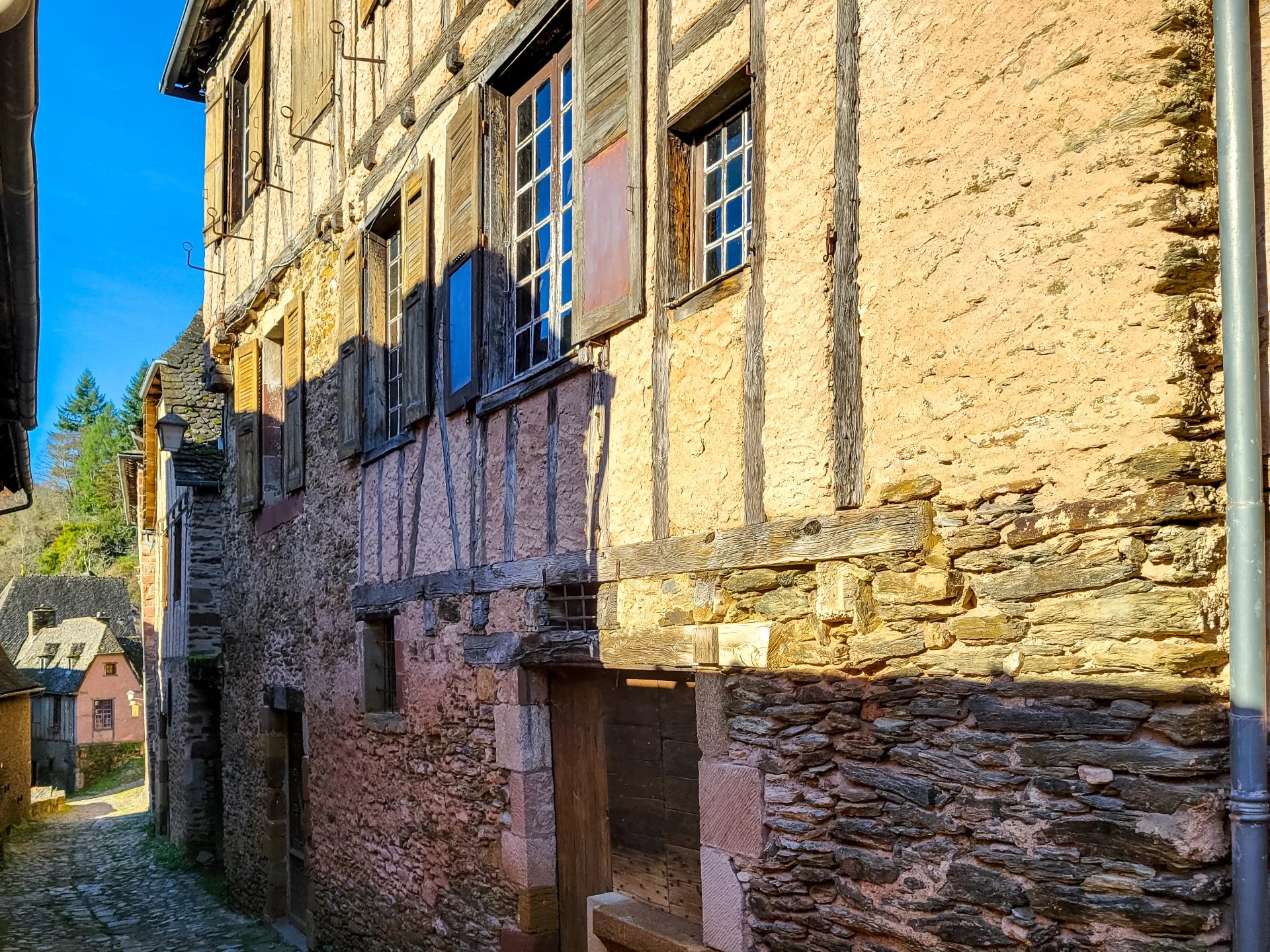 Historic House in Conques on the GR65 Pilgrimage Route, Midi-Pyrénées – France – BVI73202