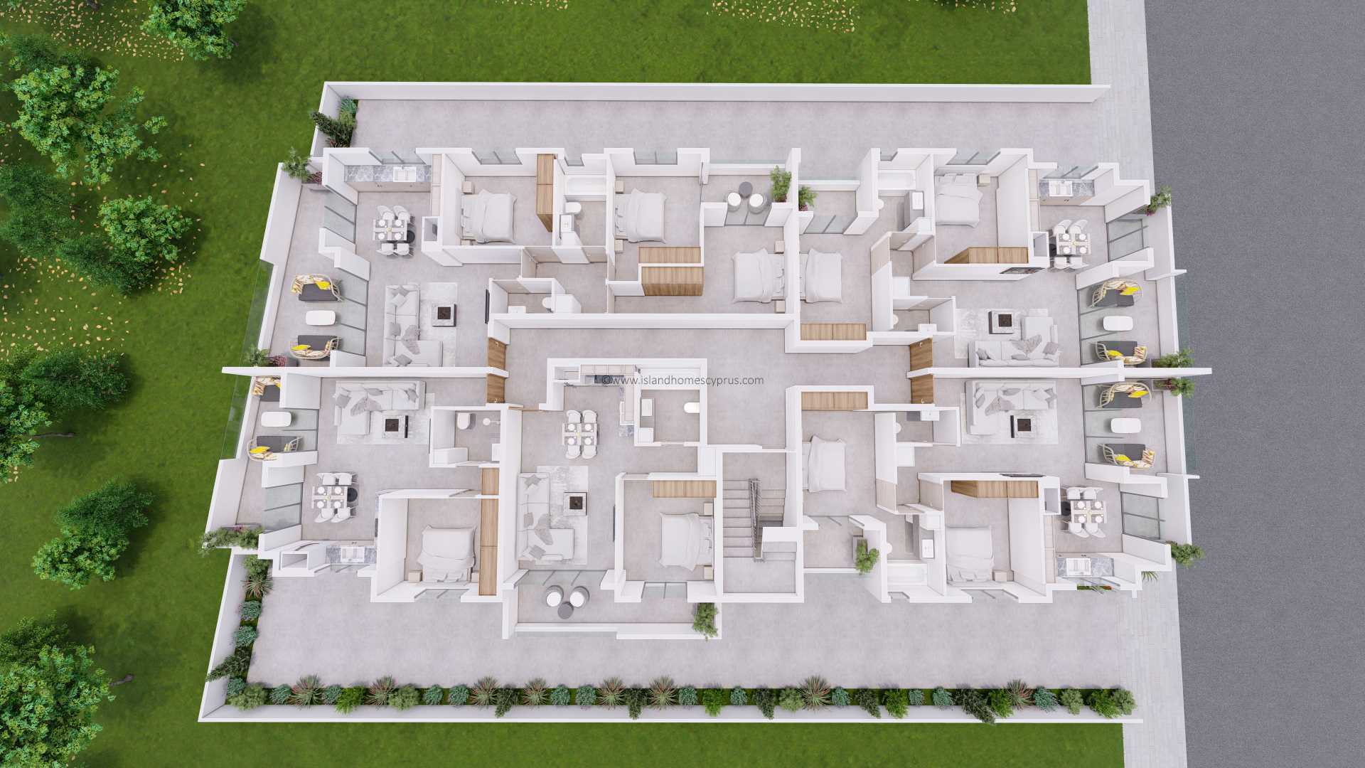 2 bedroom Apartment in Frenaros, Famagusta, Cyprus – FlF107dp