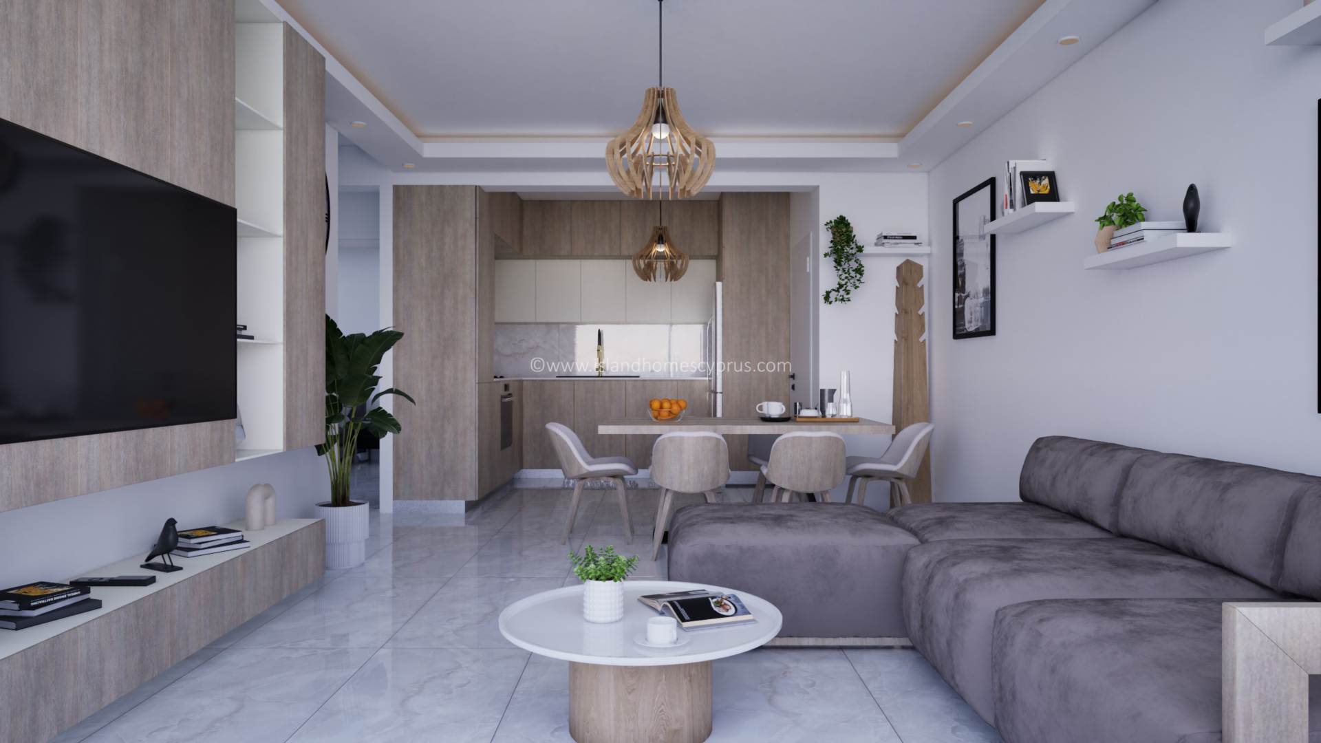 2 bedroom Apartment in Deryneia, Famagusta, Cyprus – FbD102dp