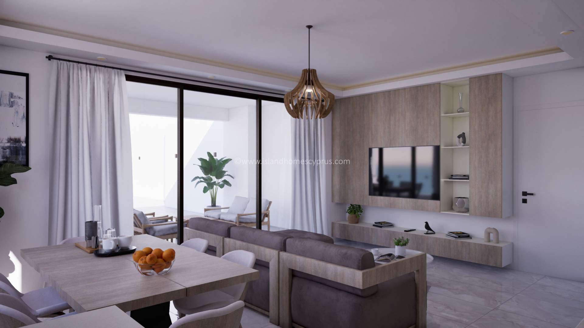 2 bedroom Apartment in Deryneia, Famagusta, Cyprus – FbD102dp