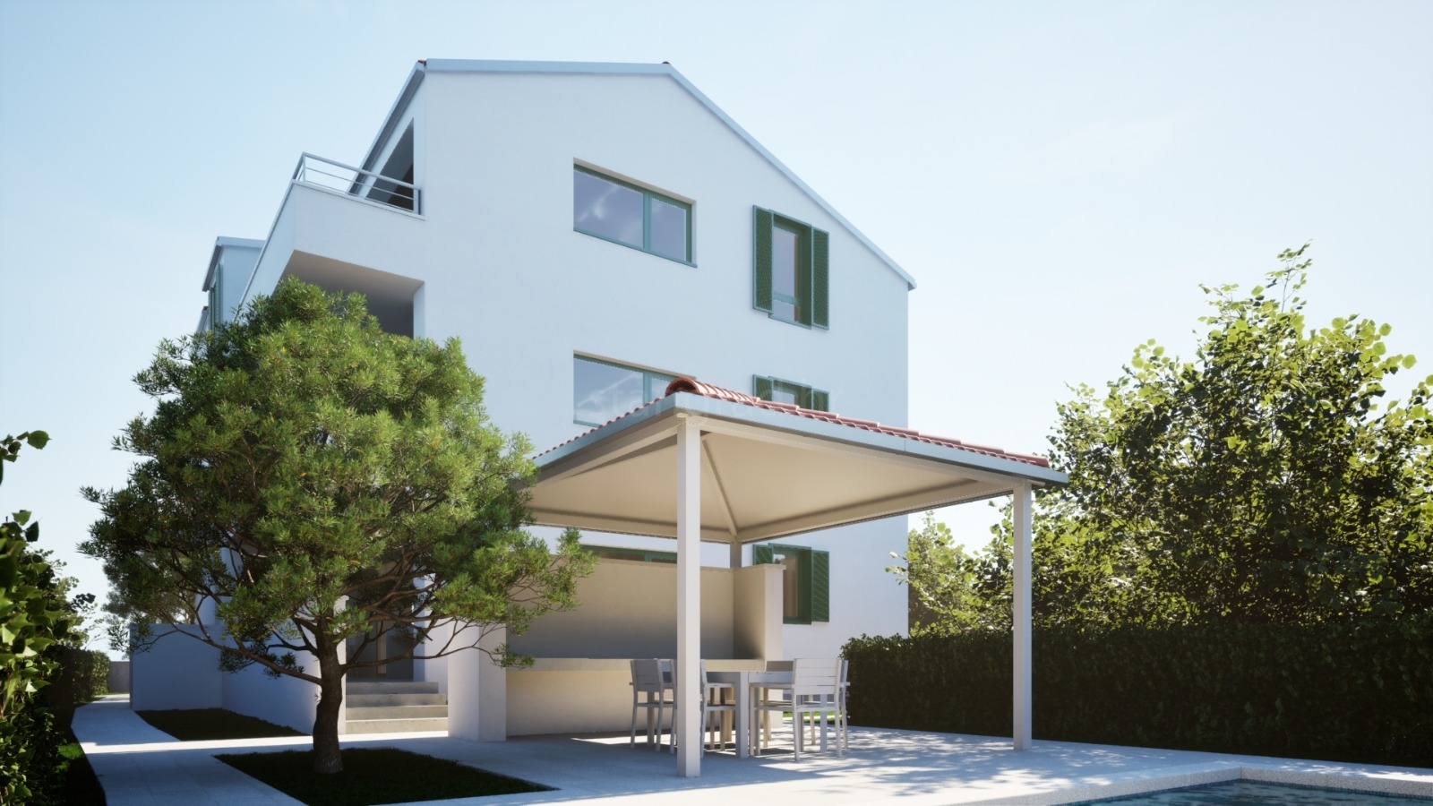 3 bedroom apartment in Dobrinj, Croatia – 103599