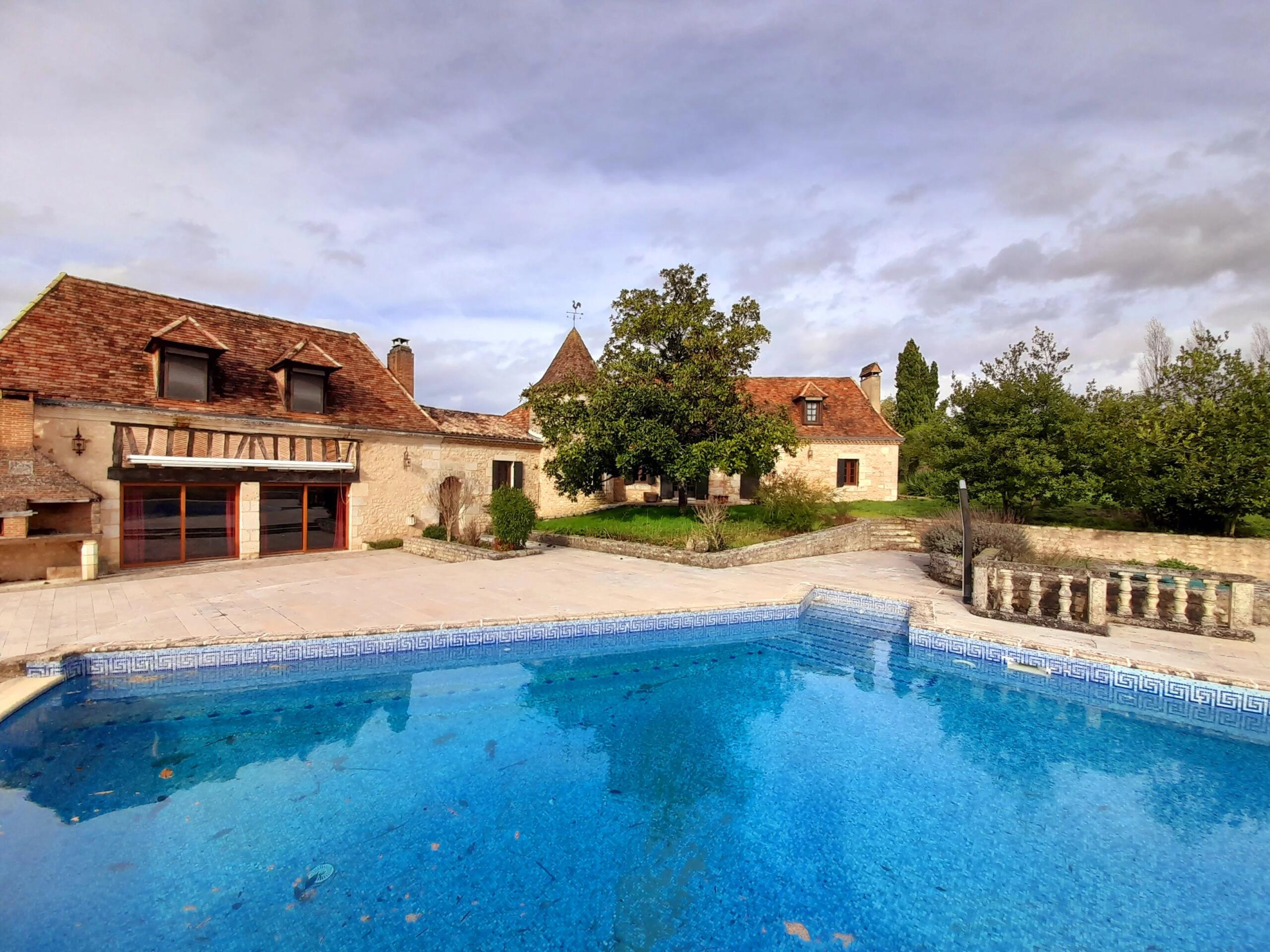 Distinguished Stone Country Residence with Pool and  2.2 Hectares, Aquitaine – France – BVI80352