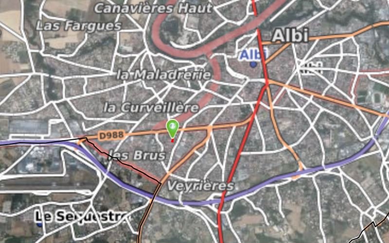 parking externe in Albi, Tarn, France