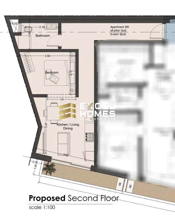 1 bedroom Apartment in Paola, Malta – 66807