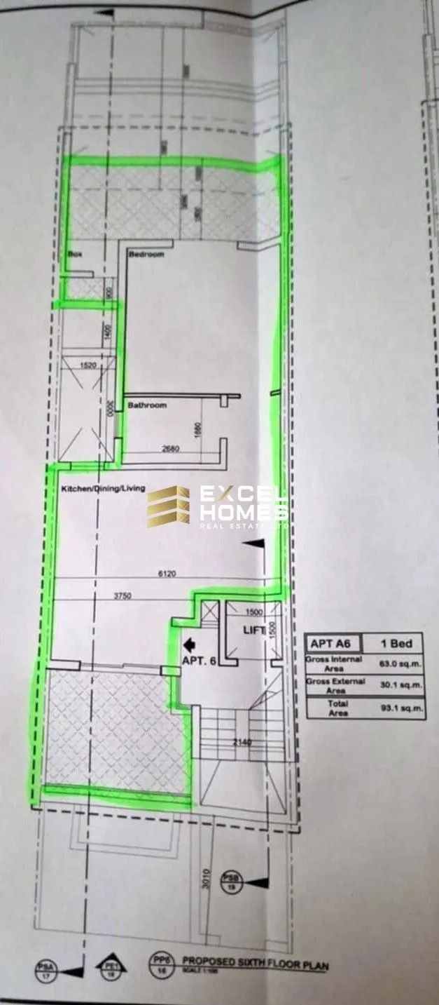 1 bedroom Penthouse in Marsascala, Malta – 66686