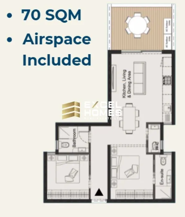 2 bedroom Penthouse in Paola, Malta – 66533