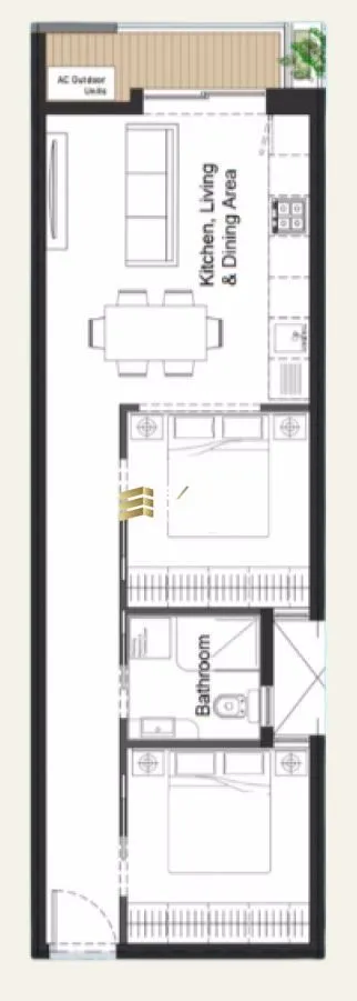 2 bedroom Apartment in Paola, Malta – 66531