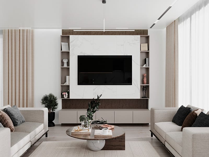 Six semi-detached Villas at the top of Marina Road, Altinkum – TC1948