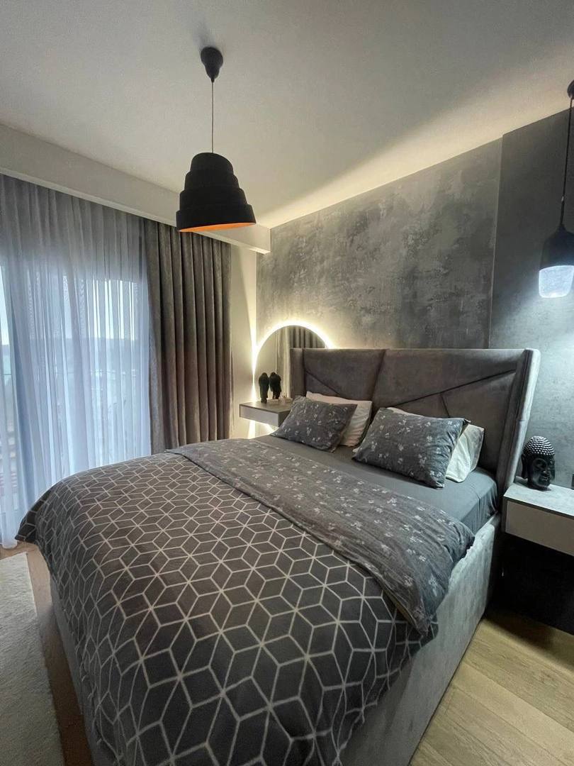 3-bedroom sea-view apartment in Becici — new building, garage included