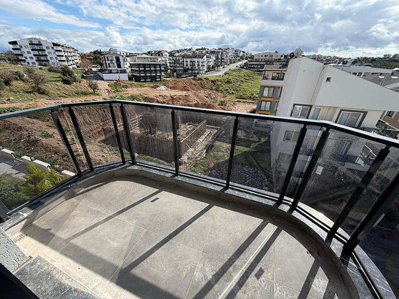 Sea view three bedroom Duplex in Hisar, Altinkum – TC1952