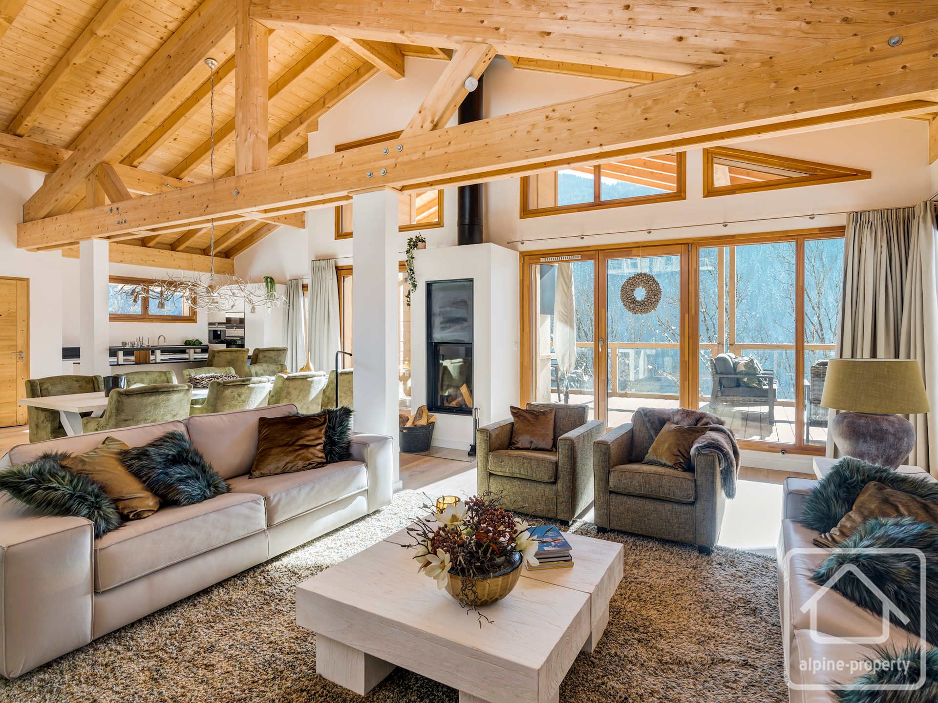 A Stunning, Modern Chalet Built To High Specifications, In A Sunny Location With Open Views. – CHALETGENEVA
