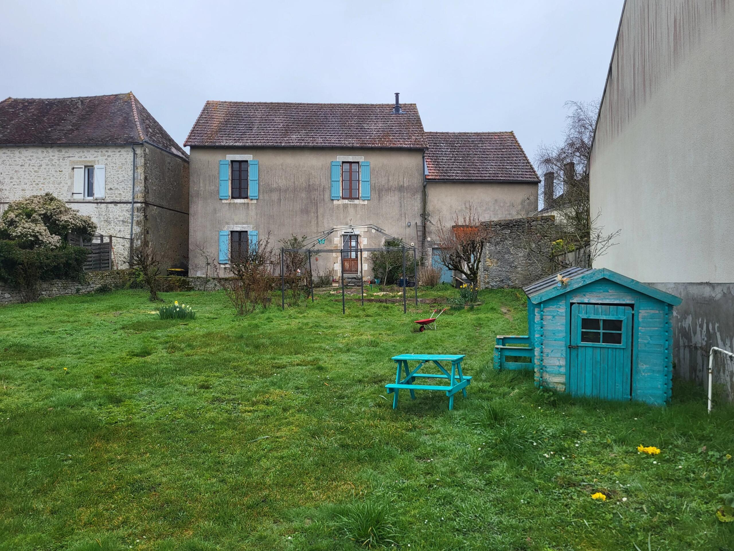 Four Bedrooms | 0.7 Hectares | Garage, Barn and Expansion Potential | Central Liglet, Poitou-Charentes – France – BVI84563