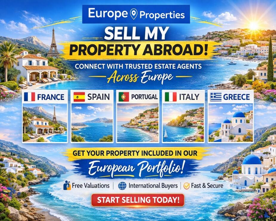 Sell My Property Abroad: List with Europe Properties & Trusted Local Agents