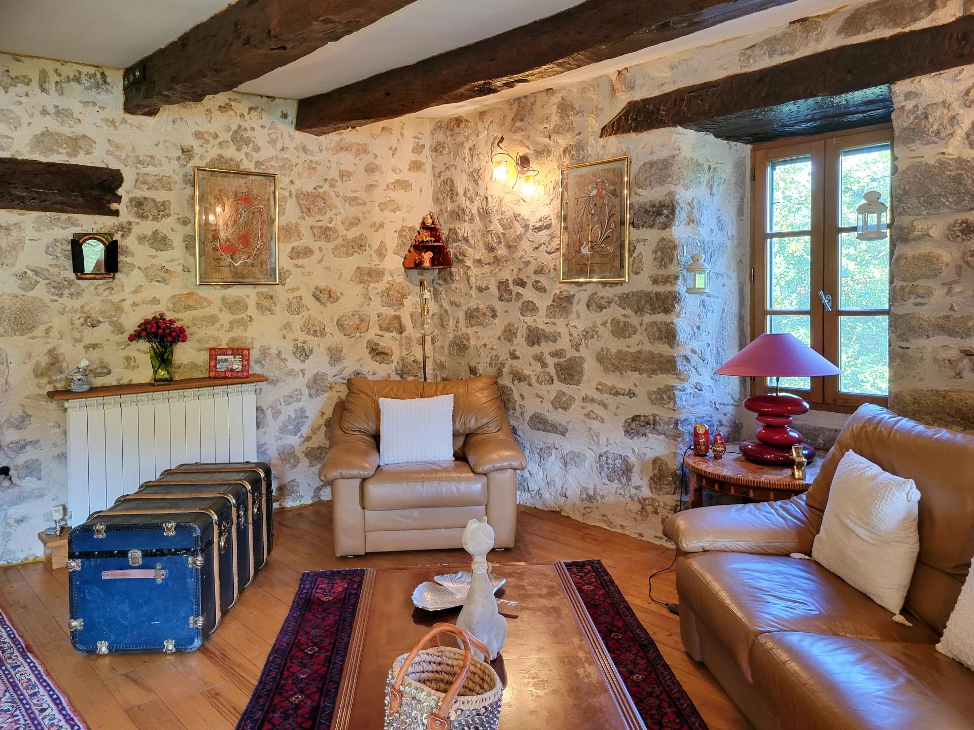 Traditional stone house and guest house near to Najac in the Aveyron, Midi-Pyrénées – France – BVI83245
