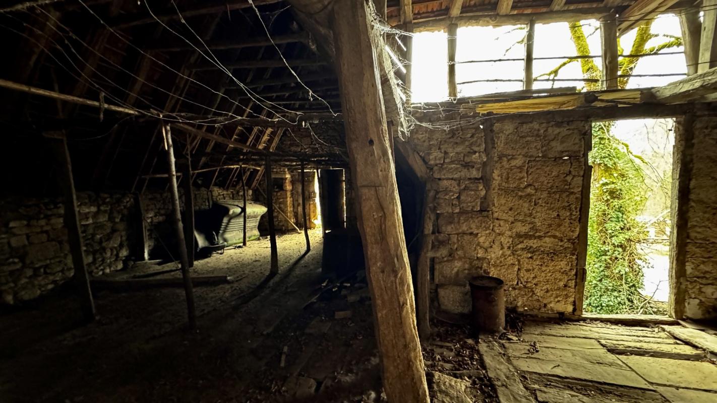 grange in Saint Sulpice, Lot, France