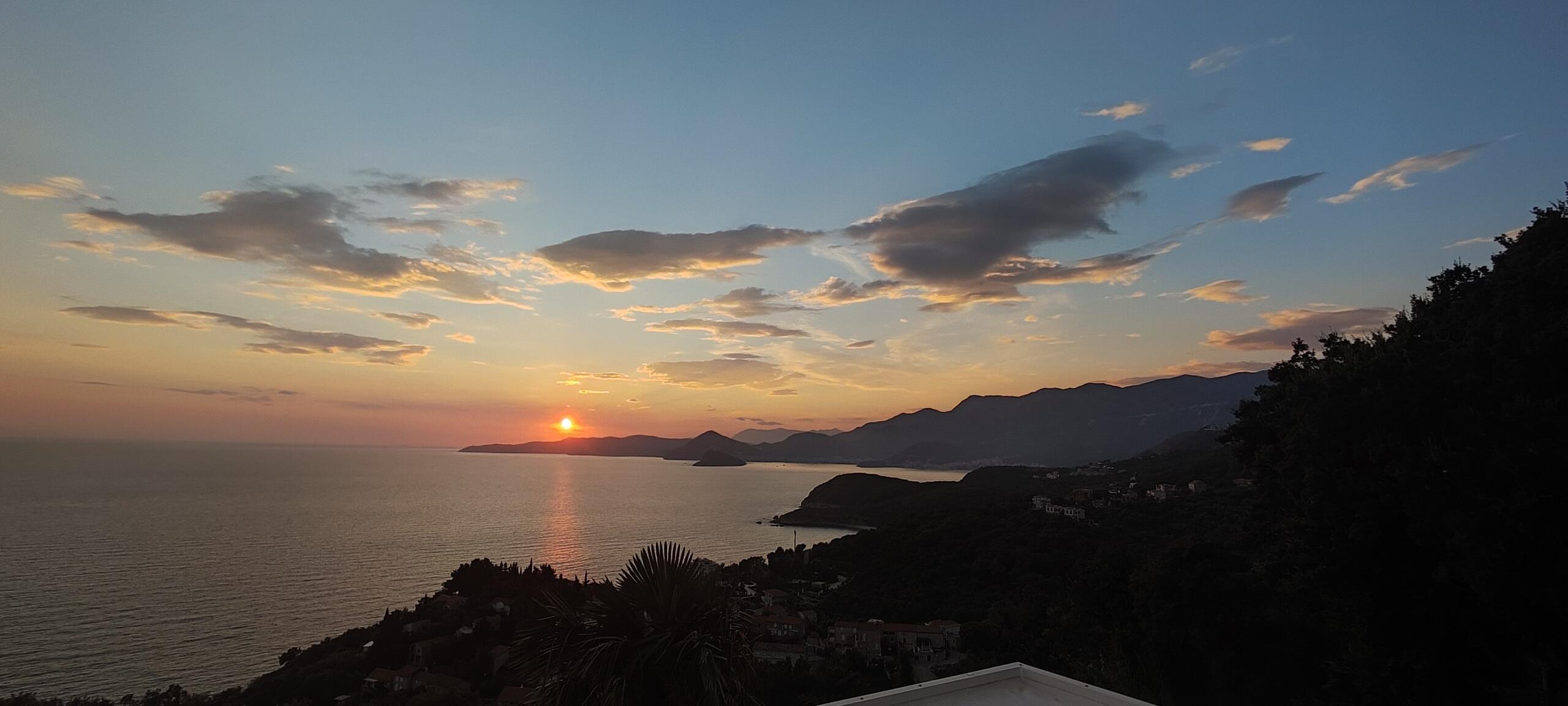 Elegant Stone Mansion with Sea View near Sveti Stefan