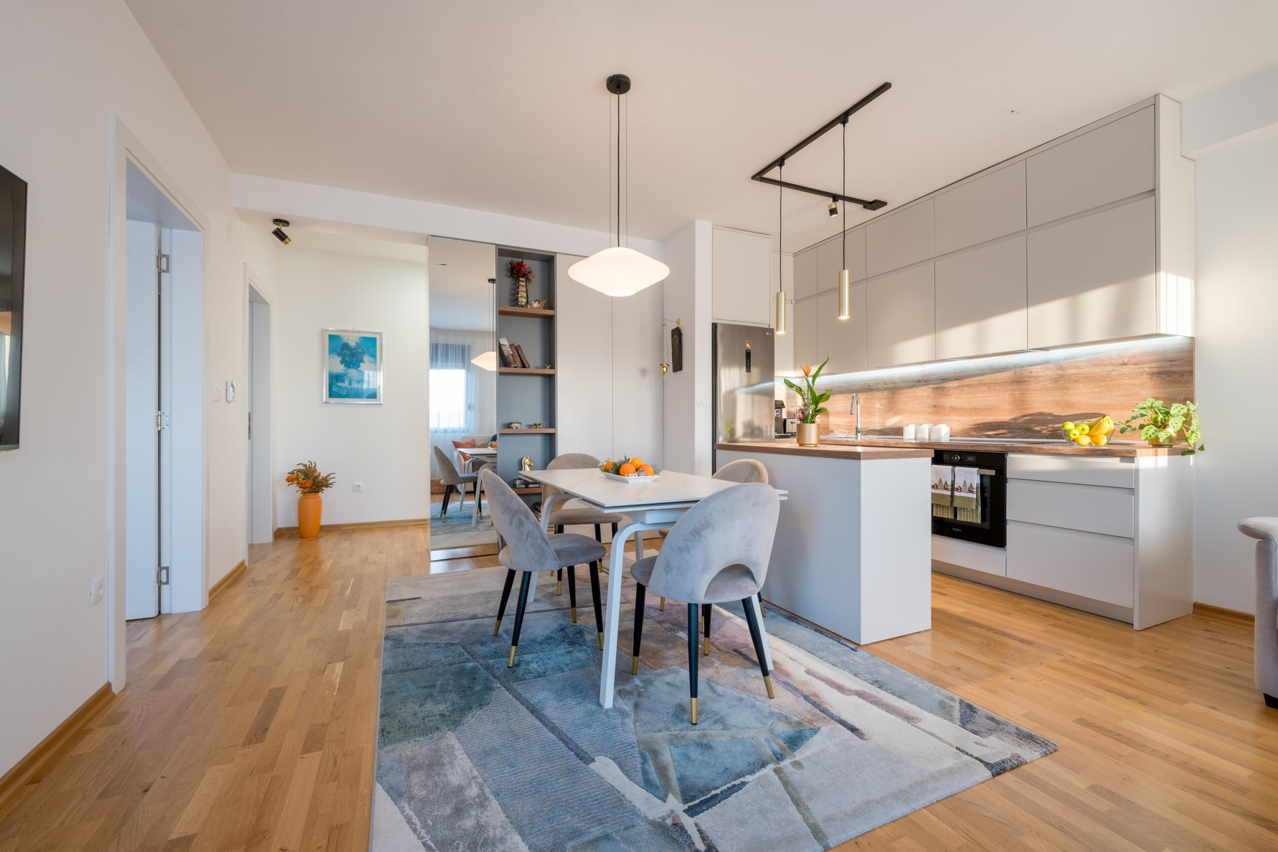 6907 Two-bedroom furnished apartment 63 m², Podkuk, Tivat