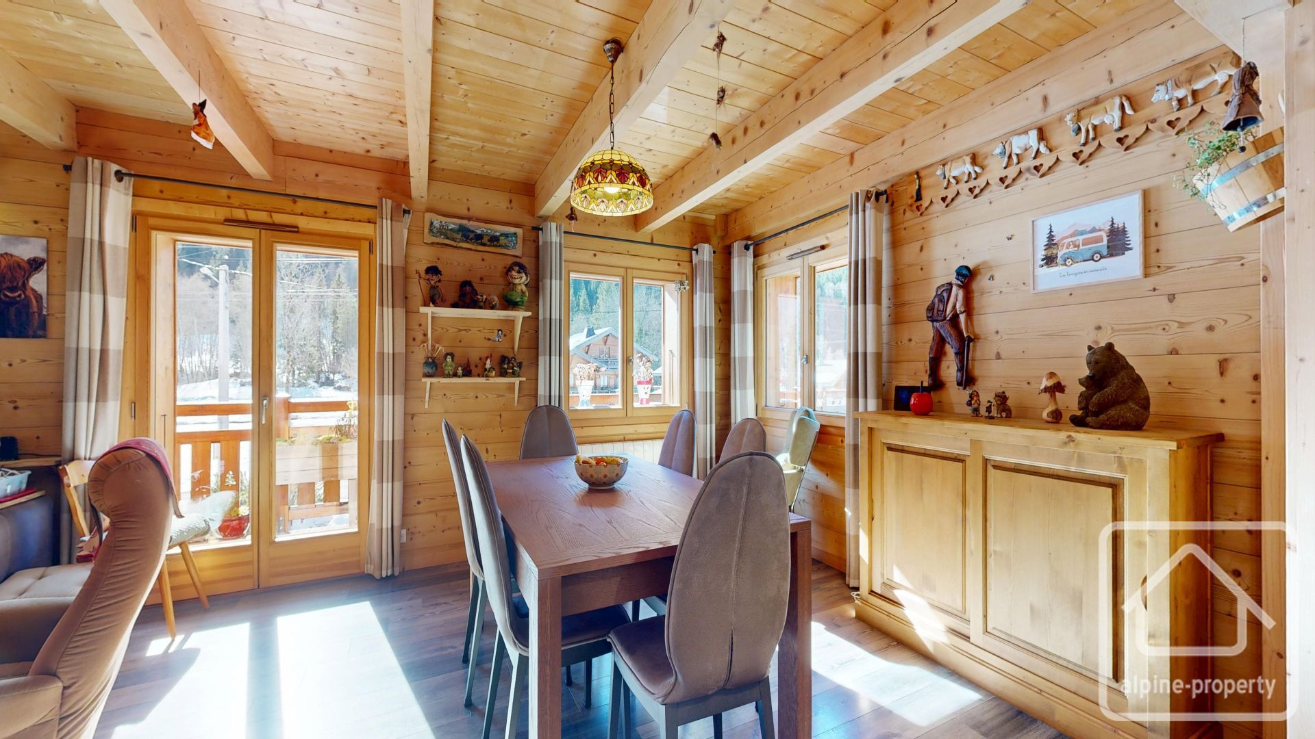 A Modern Chalet, Recently Extended And Renovated, In A Sunny Location Very Close To Chatel. – SAIX