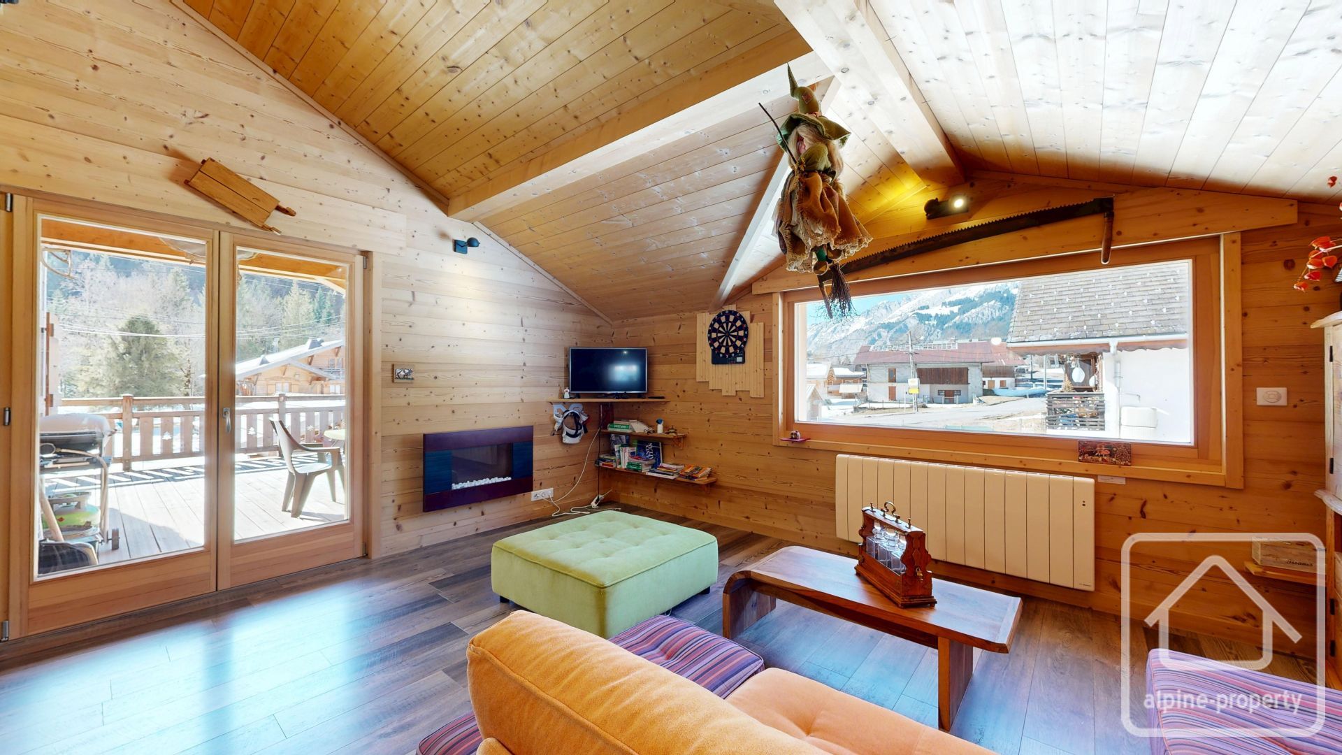 A Modern Chalet, Recently Extended And Renovated, In A Sunny Location Very Close To Chatel. – SAIX