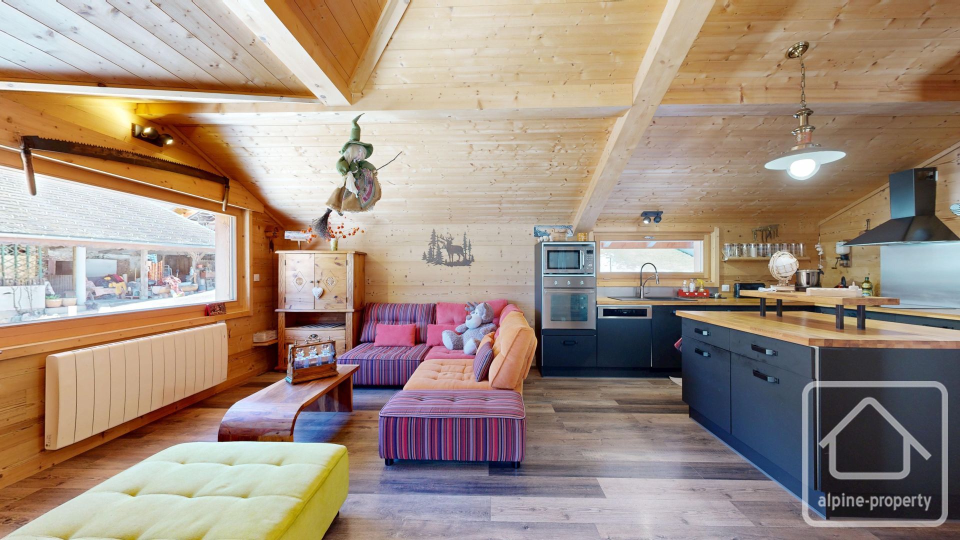 A Modern Chalet, Recently Extended And Renovated, In A Sunny Location Very Close To Chatel. – SAIX