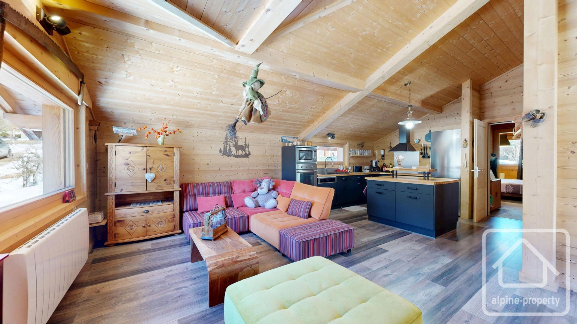 A Modern Chalet, Recently Extended And Renovated, In A Sunny Location Very Close To Chatel. – SAIX