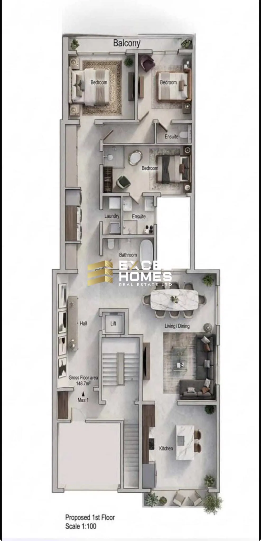 3 bedroom Maisonette in Fgura, Malta – 67032