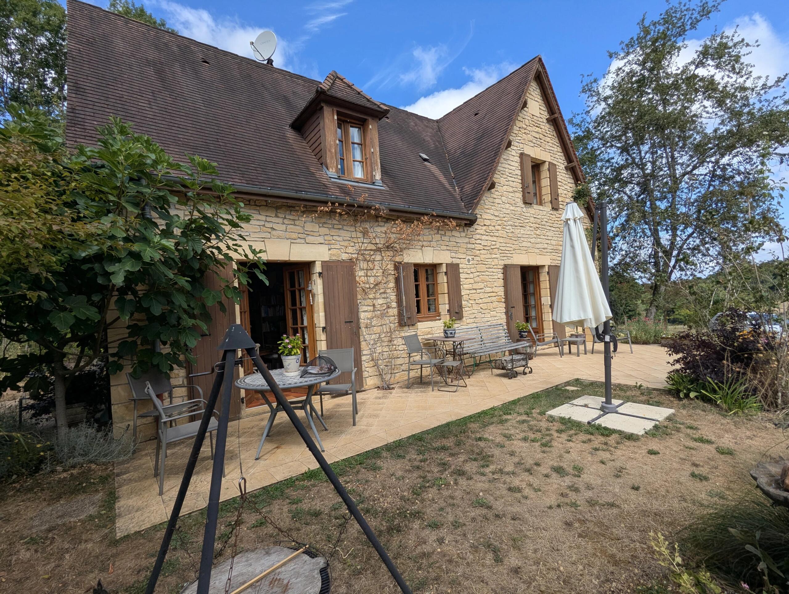 3-Bedroom Stone House Near Sarlat-la-Canéda with Garden and Rental Potential, Aquitaine – France – BVI82214