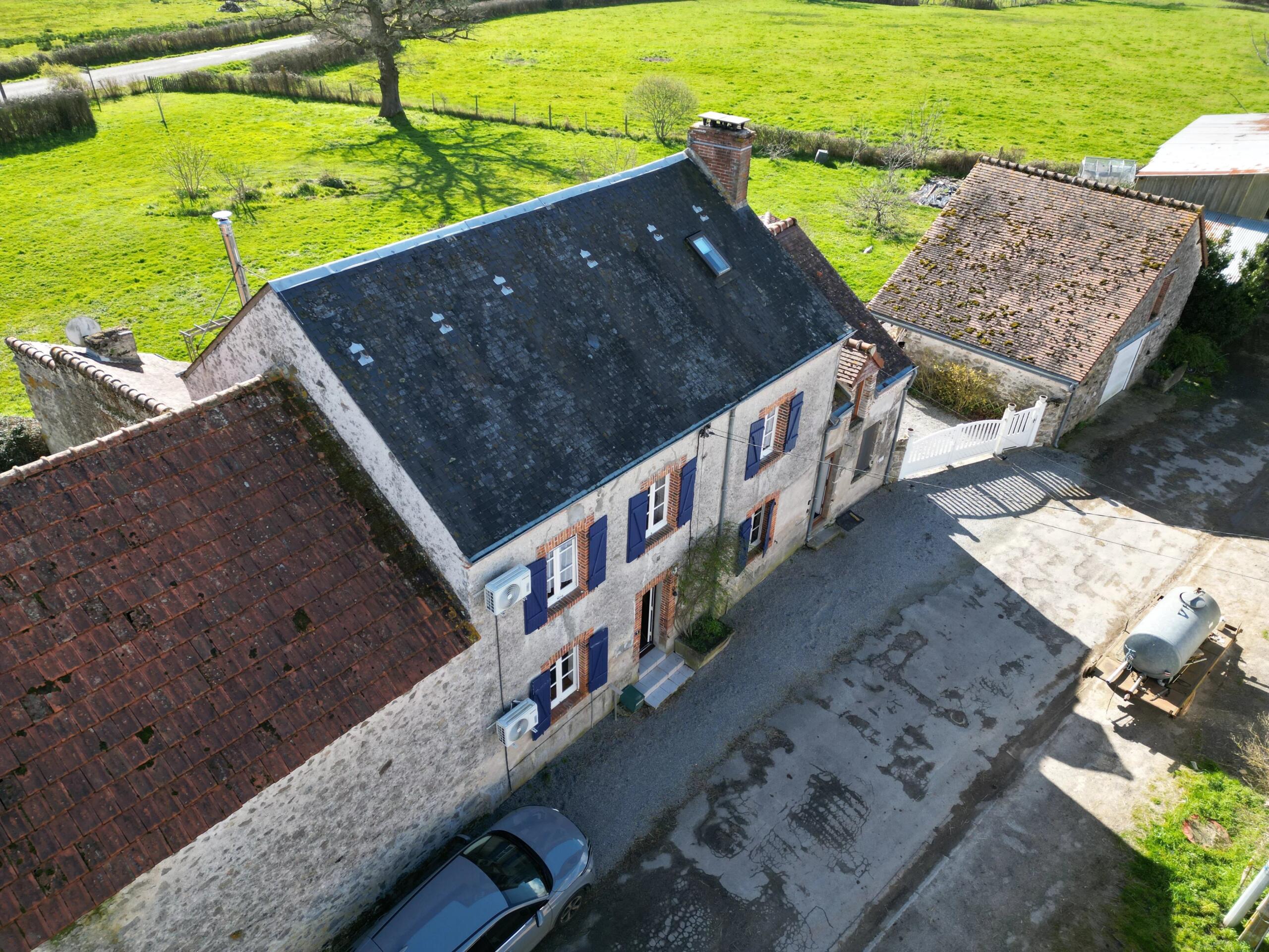 Large hamlet house plus guest house in peaceful location, Limousin – France – BVI84501