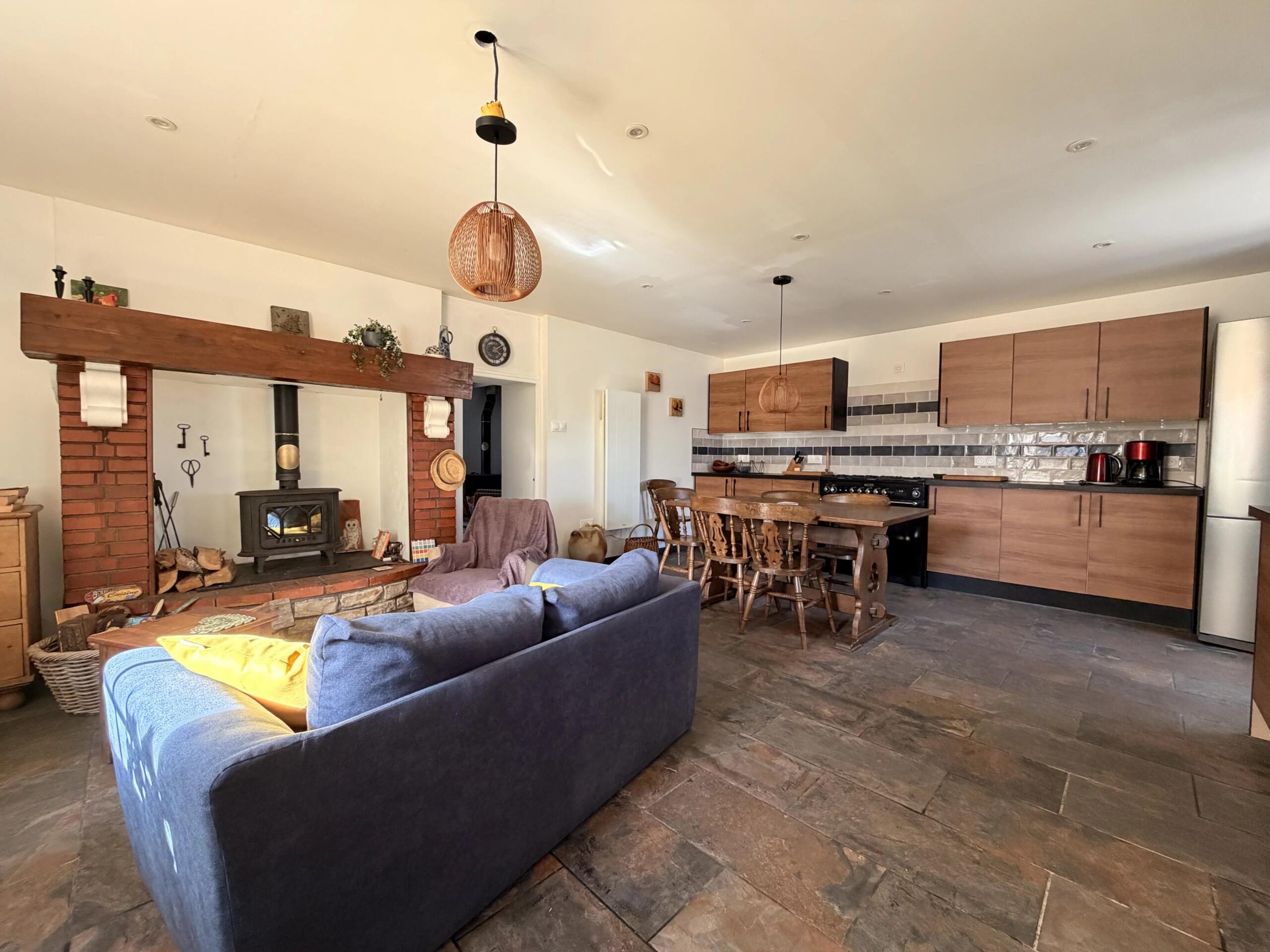 Renovated Character Home with Garden and Garage, close to the market town of Civray, Poitou-Charentes – France – BVI84712